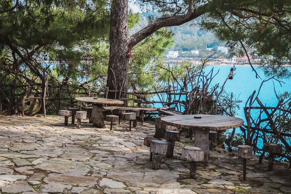 Kemer Yörük Park geleneksel Yörük çadırları ve yaşam alanları