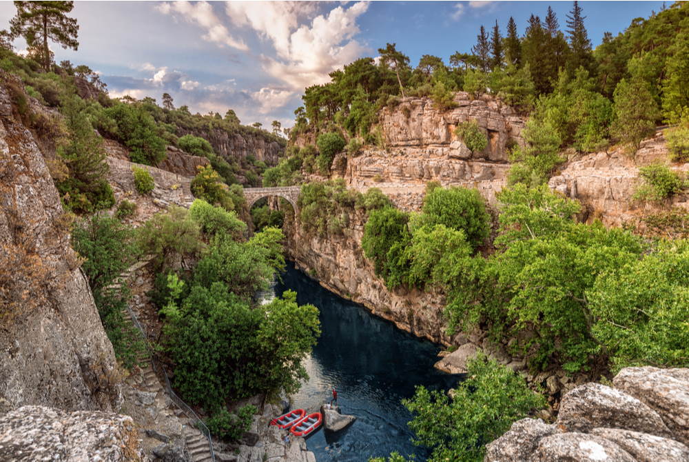 Köprülü Kanyon Milli Parkı Antalya Türkiye