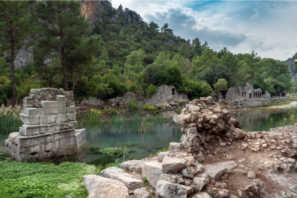 Olympos Antik Kenti tarihi ve Antalya arkeolojik alan