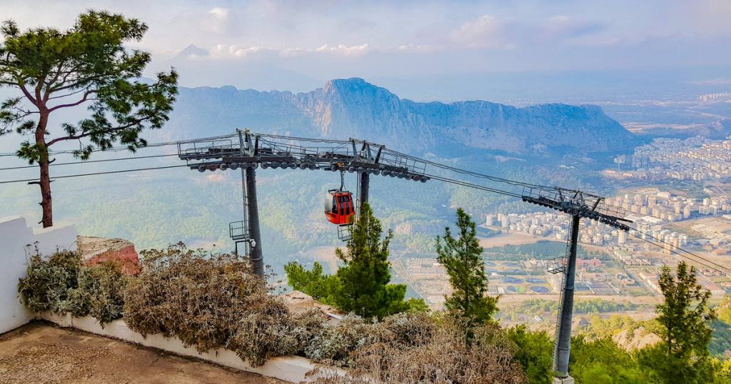 Tünektepe Teleferik Antalya manzara