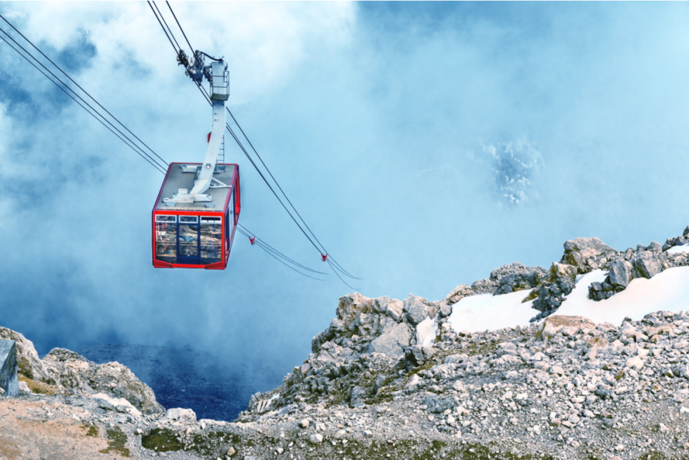 Olympos Teleferik Antalya Türkiye kablo car manzara