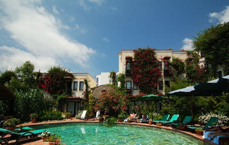 Bodrum El Vino Hotel butik otel iç mekan