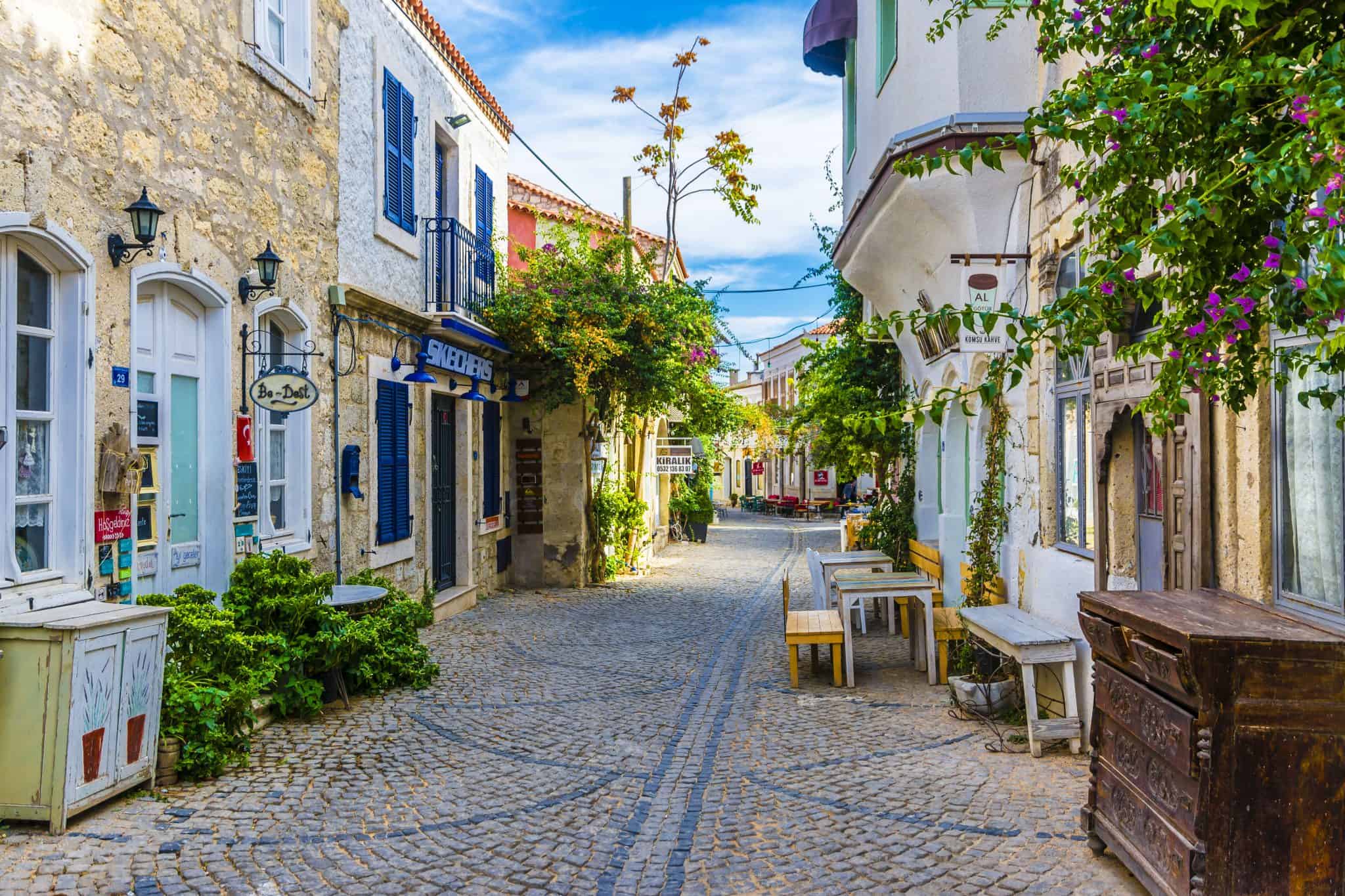 Alaçatı İzmir Manzarası