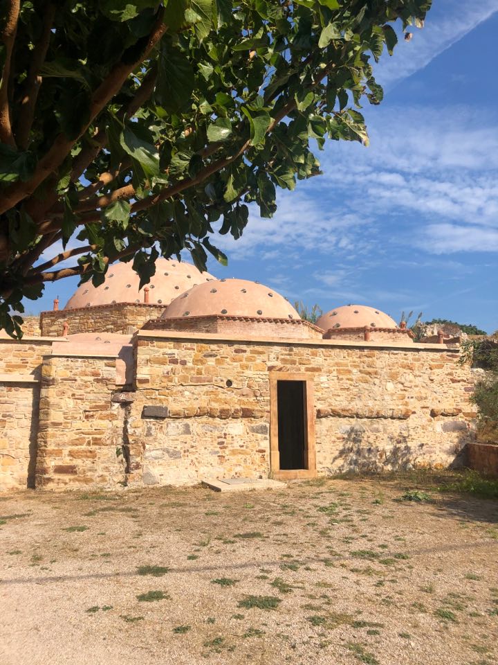 Sakız Adası Kalesi Osmanlı Hamamı dış görünüm