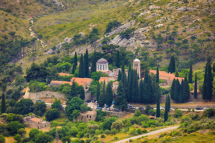 Nea Moni Manastırı Sakız Adası UNESCO Dünya Mirası Bizans mozaikleri
