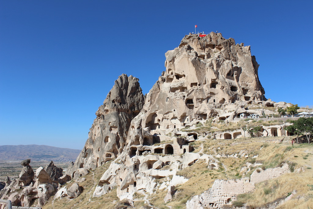 Uçhisar Kalesi Kapadokya