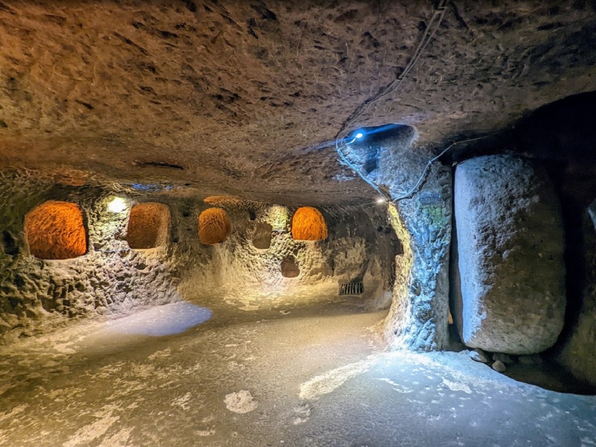 Özkonak Yeraltı Şehri İç Mekan