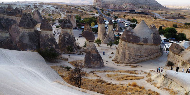 Paşabağları peribacaları Kapadokya