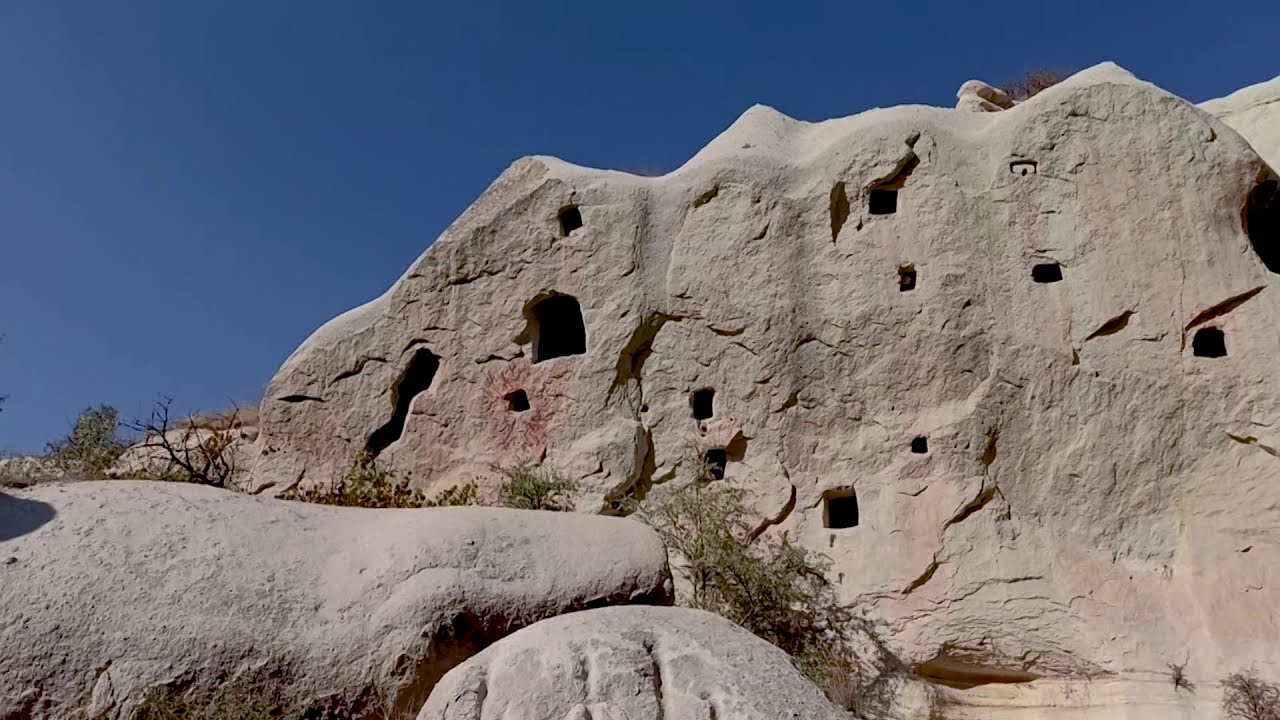 Balkan Deresi Vadisi Kapadokya yürüyüş