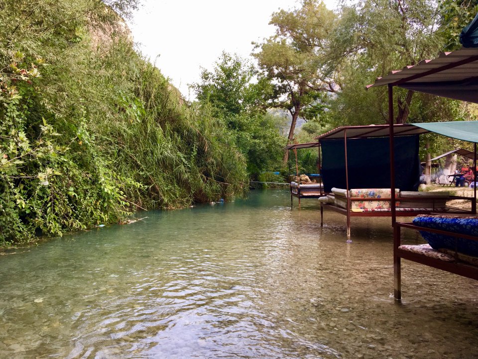 Kayacı Vadisi Erdemli kamp ve piknik alanı