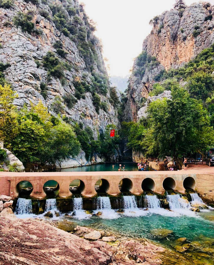 Saklı Cennet Kanyonu doğa ve su manzarası