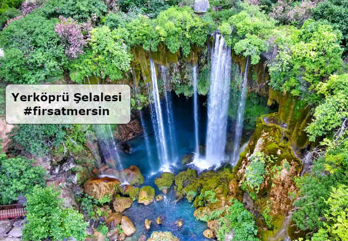 Yerköprü Şelalesi doğa manzarası