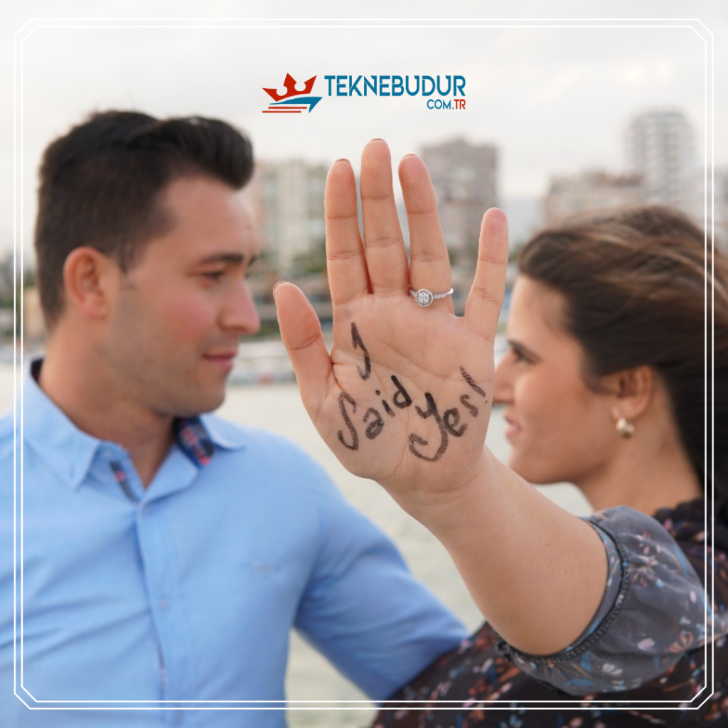 Mersin yat kiralama evlilik teklifi dekor