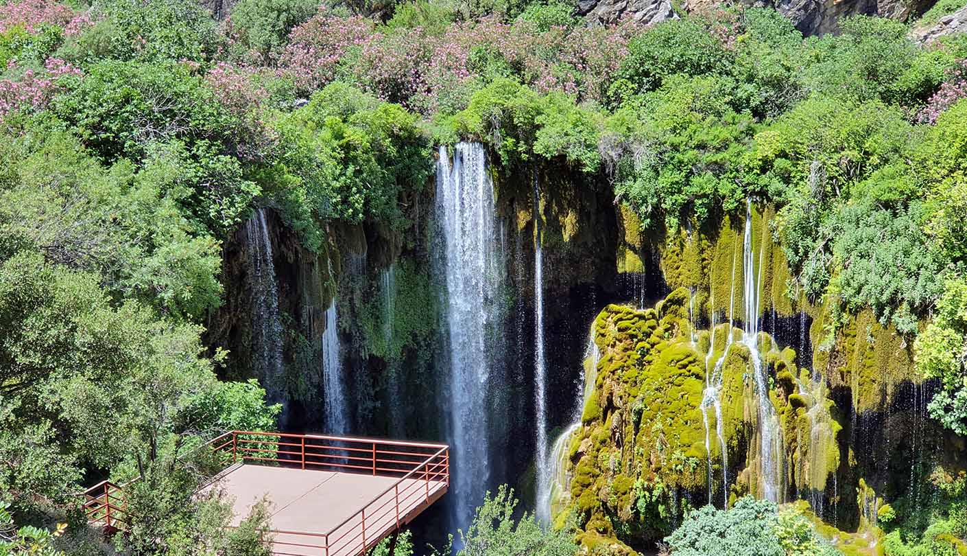 Saklı Cennet Mersin şelale ve kanyon manzarası