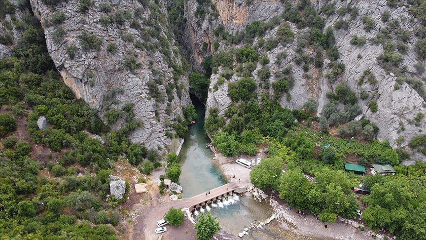 Saklı Cennet Mersin kanyon içi