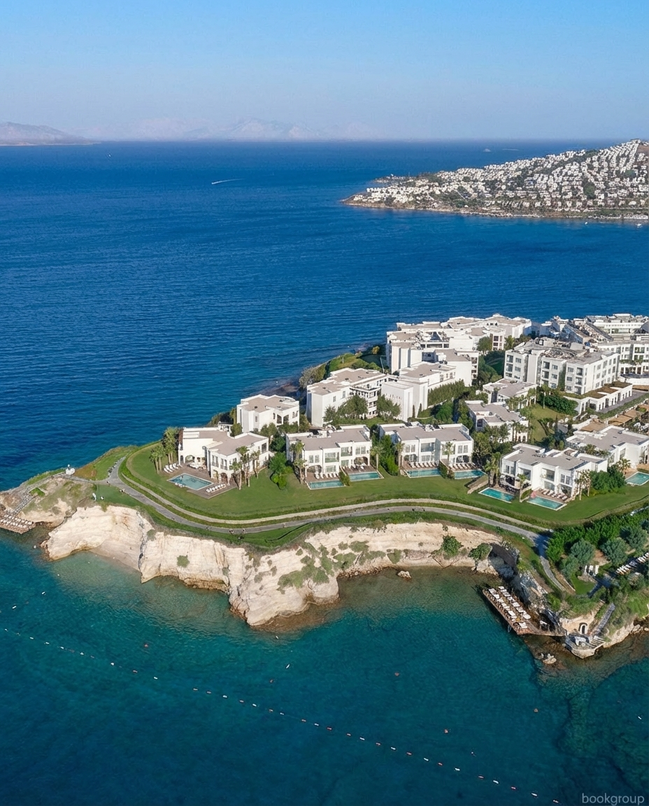Bodrum, masmavi Ege sularıyla buluşan beyaz evleri, begonvilli sokakları ve kend